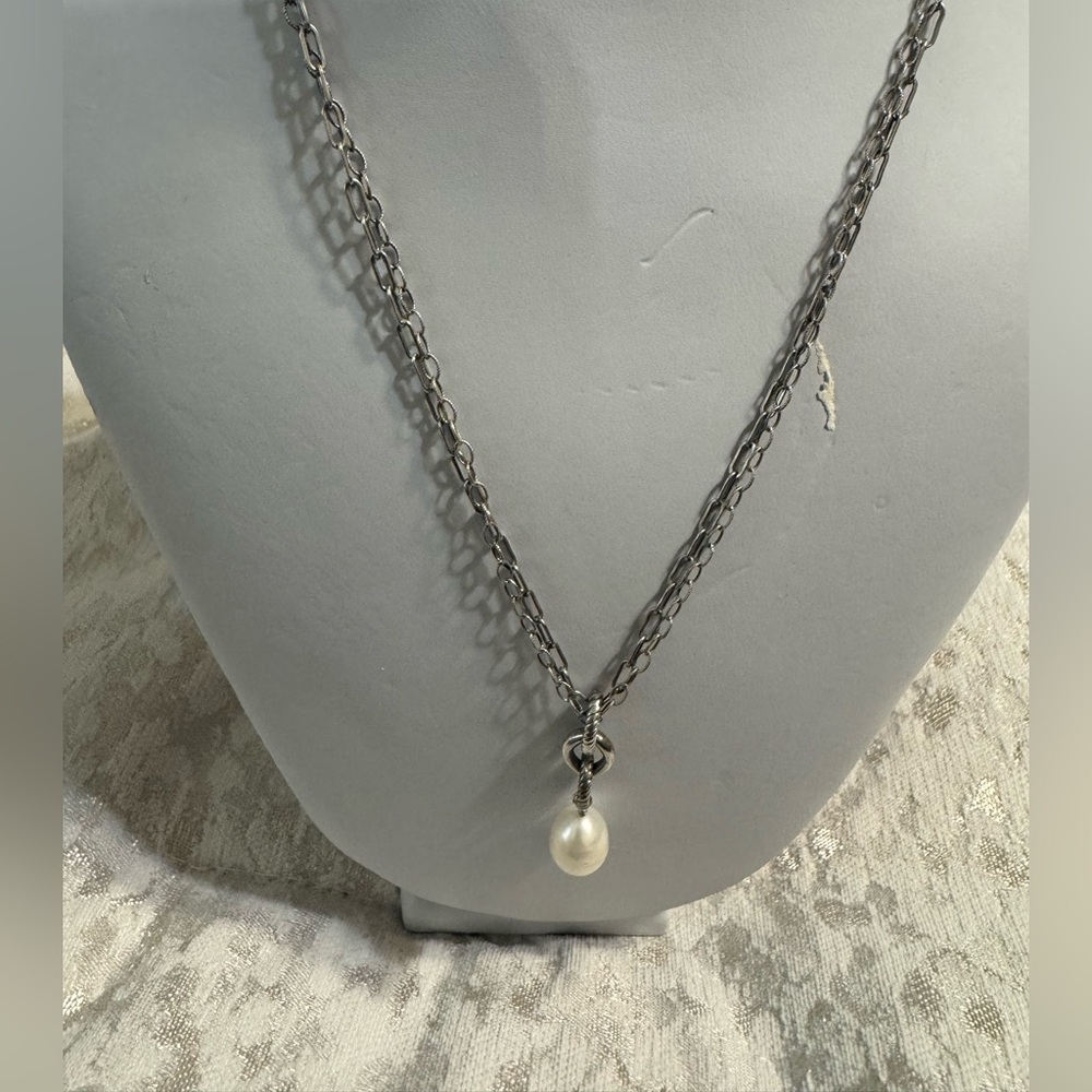 Silpada Two-Strand Pearl Necklace